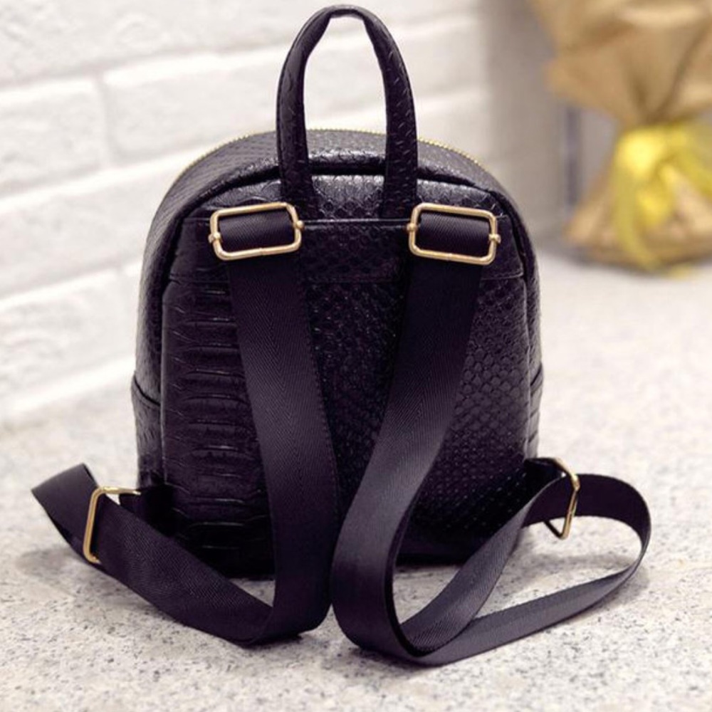 RESERVED💗Two-Toned Mini Backpack - Picture 3 of 4